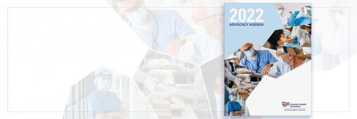 AHA 2022 Advocacy Agenda banner.