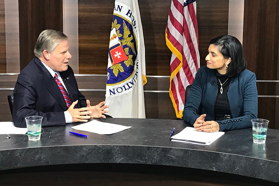 Rick Pollack and Seema Verma