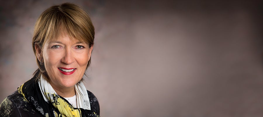 Nancy Agee smiling