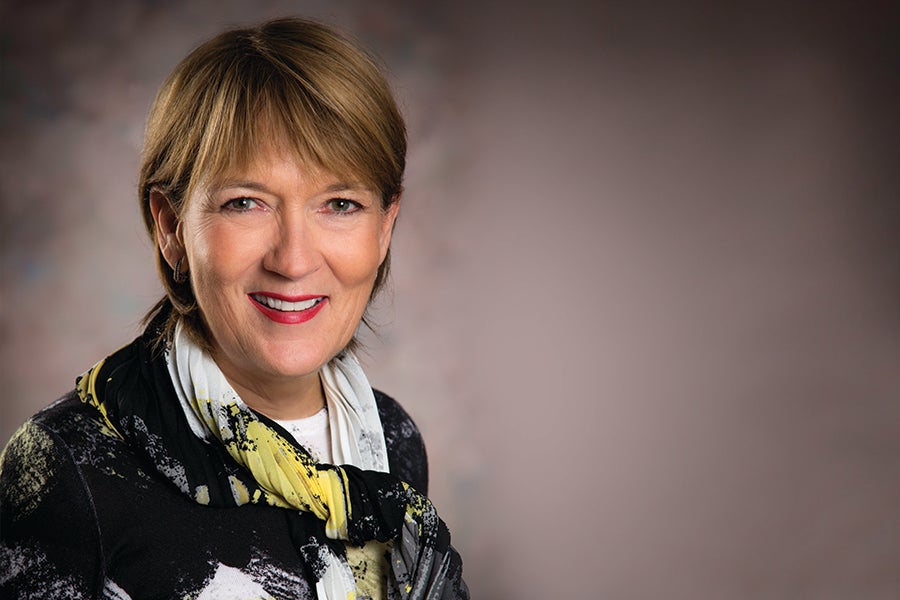 Nancy Agee smiling - Chair File: A Governor Speaks Frankly about Opioid Misuse