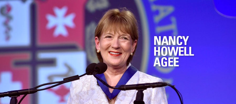 AHA chair receives Gail Warden Leadership Award