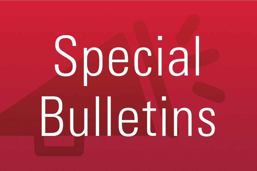 Advocacy Special Bulletins