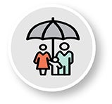 health plan illustrated icon