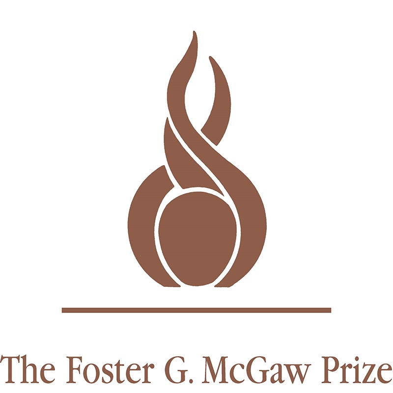 Foster G. McGaw prize logo