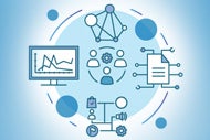 Updated AHA COVID-19 Modeling Compendium Includes Recovery Calculators. Data connected in a circle.