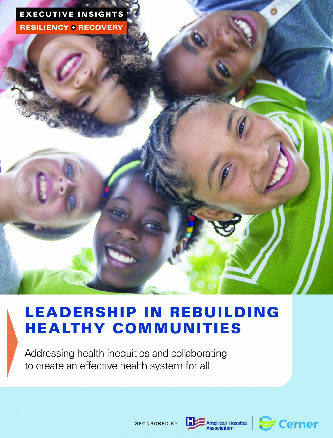 Rebuilding Healthy Communities