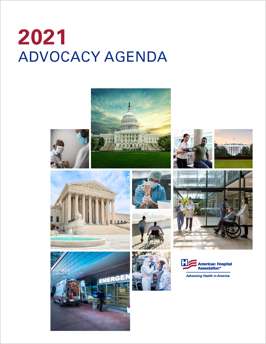 2021 AHA Advocacy Agenda Cover