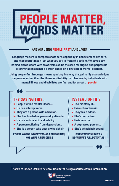 Are You Using Using people-first language? image