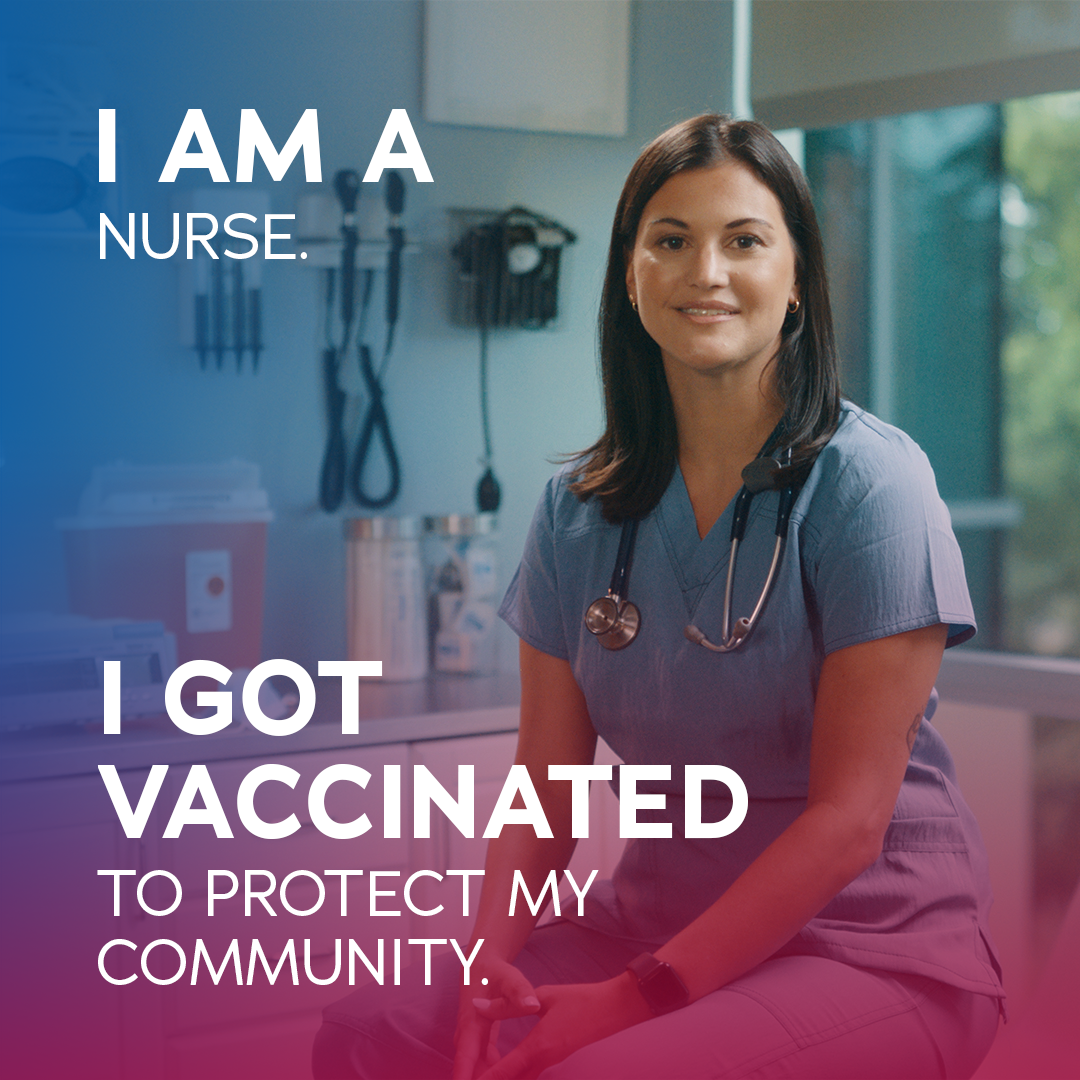 I am a nurse. I got vaccinated to protect my community.
