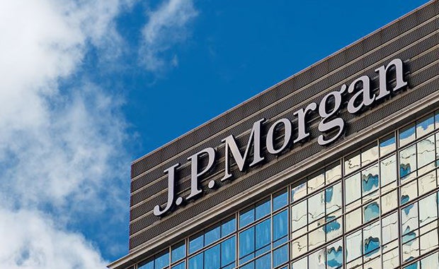 How JPMorgan Plans to Disrupt Primary Care — and What You Can Do About It. J.P.Morgan sign on a building.