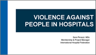 Violence Against People in Hospitals Image