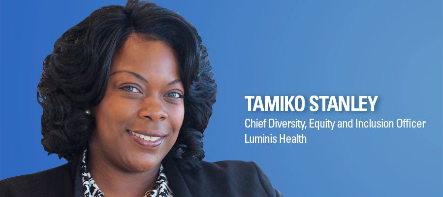 Tamiko Stanley headshot. Chief Diversity, Equity and Inclusion Officer, Luminis Health.