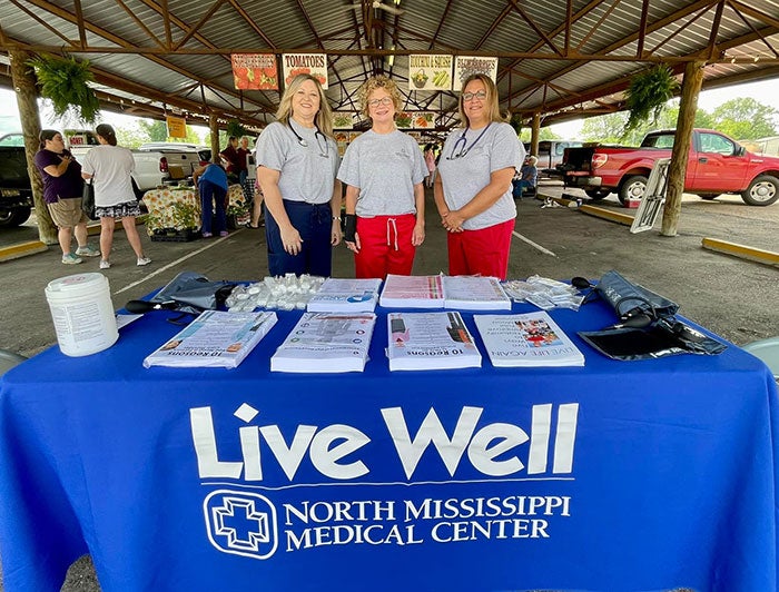 North Mississippi Health Services Booth