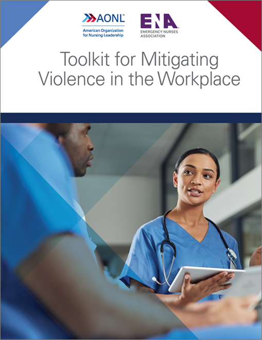 Cover AONL & ENA Toolkit for Mitigating Violence in the Workplace