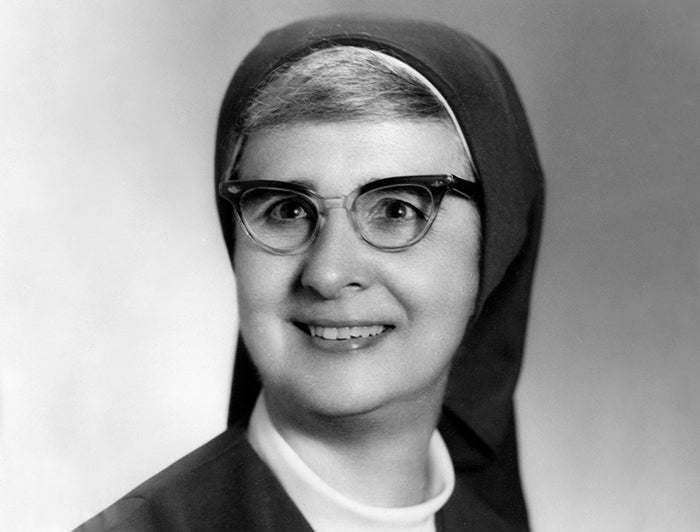 Sister Irene Kraus, first woman Chair of AHA