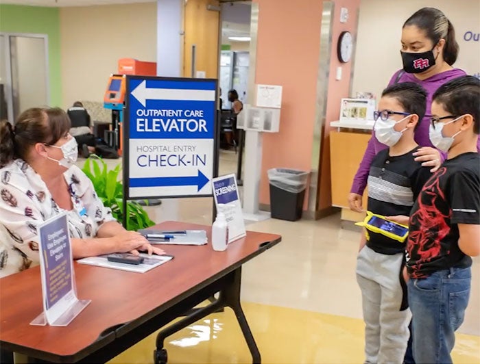 Johns Hopkins Bayview Medical Center check in