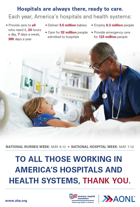 2024 National Hospital Week May 1218 AHA