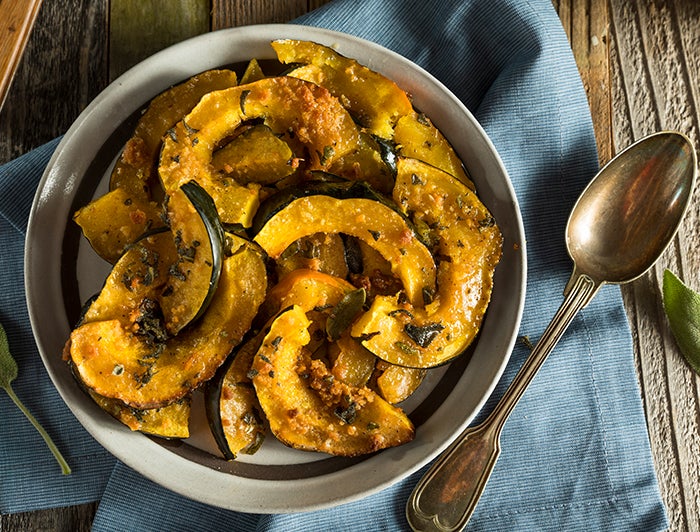 University of Vermont Medical Center: Bowl of roasted delicata squash