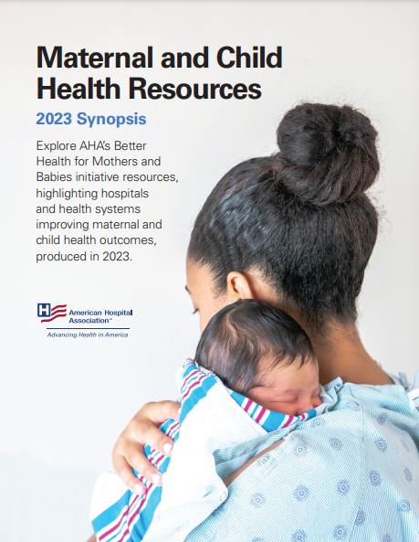 Maternal and Child Health Resources: 2023 Synopsis page 1.