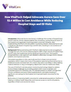 Cover Image: Advocate Manages Hospital Stays and ED Visits