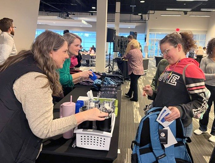 Kentucky Children's patient attends career fair