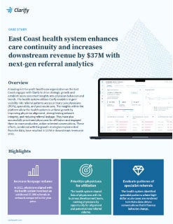 Cover Image: East Coast Health System Enhances Care Continuity