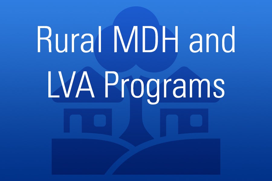 Rural MDH and LVA Programs
