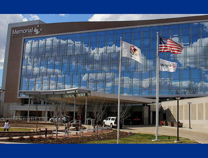 Springfield Memorial Hospital exterior photo