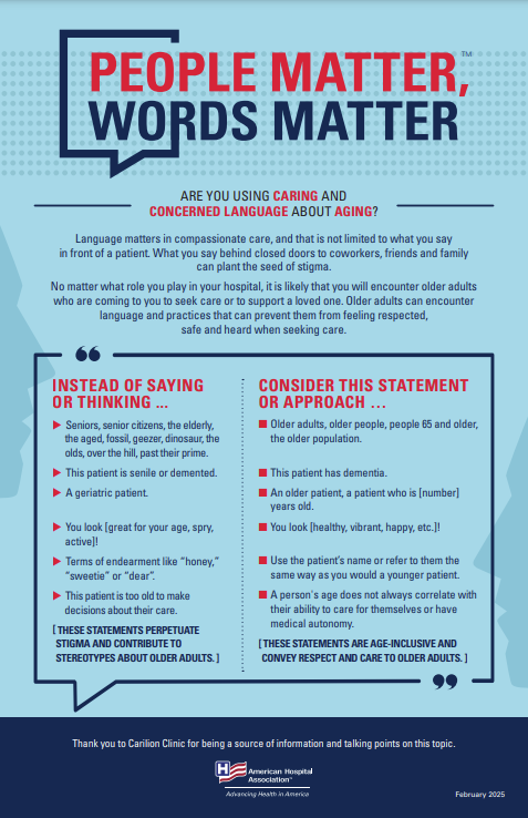  Are You Using Caring and Cooncerned Language About Aging?