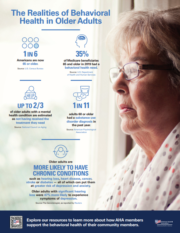 Infographic: The Realities of Behavioral Health in Older Adults
