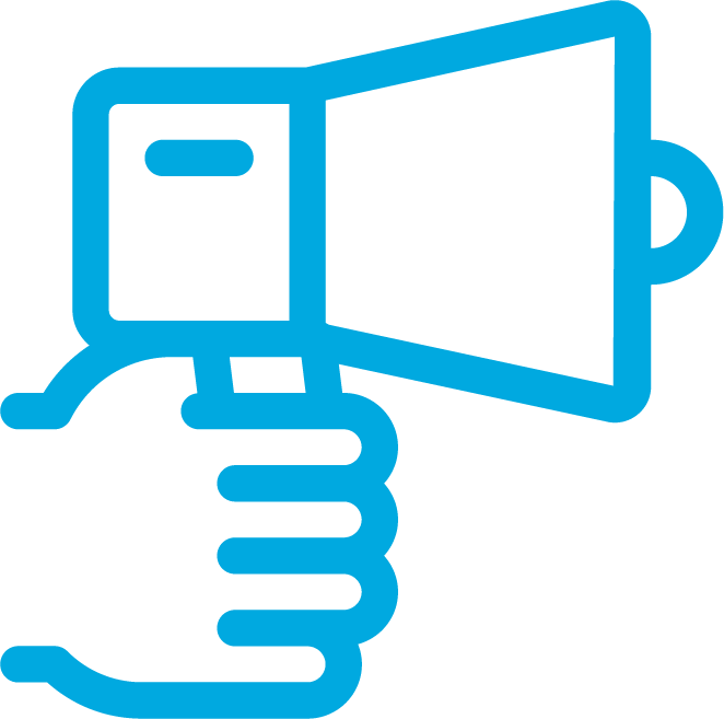 icon blowhorn