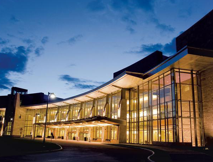 Exterior of UVMMC