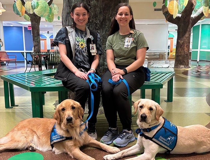 Telling the Hospital Story: Children’s Memorial Hermann Health Hospital adds to its pack of facility dogs