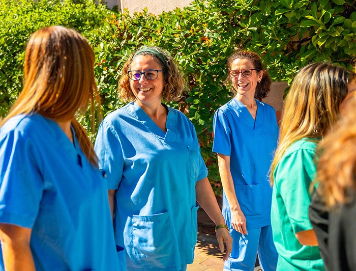 Telling the Hospital Story: Walking for wellness: St. Joseph’s Hospital employees take a midday mile