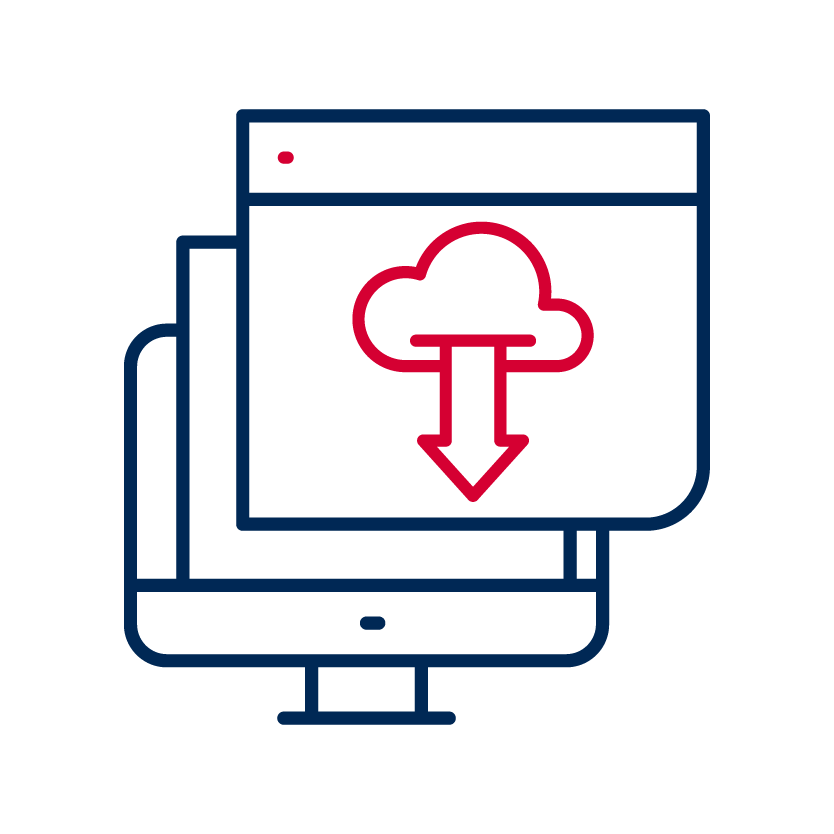 Download digital resources icon