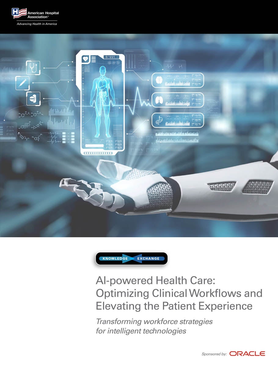 Cover image of the AHA Knowledge Exchange | AI-powered Health Care: Optimizing Clinical Workflows and Elevating the Patient Experience