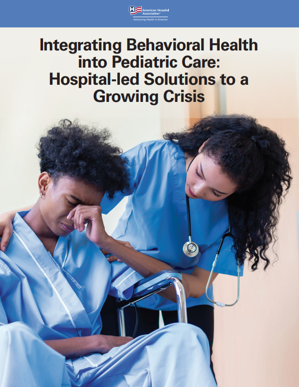 Click to download case study Integrating Behavioral Health into Pediatric Care: Hospital-led Solutions to a Growing Crisis Integrating Behavioral Health into Pediatric Care: Hospital-led Solutions to a Growing Crisis p1