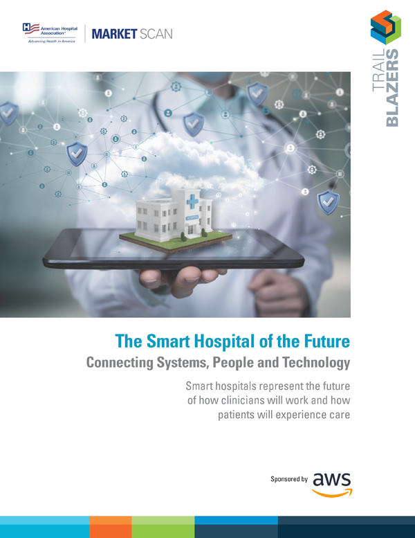 TrailBlazers cover of The Smart Hospital of the Future - Connecting Systems, People and Technology