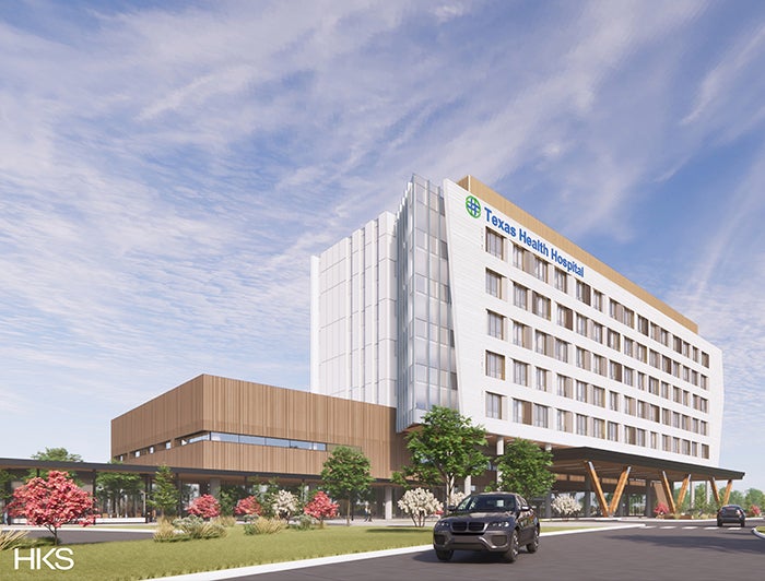 A rendering of the McKinney facility