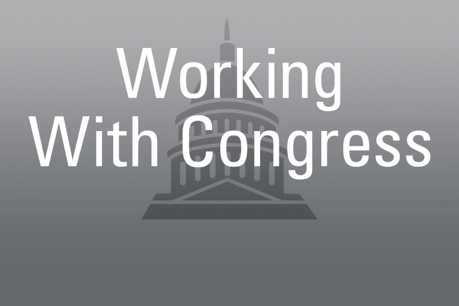 Working with Congress