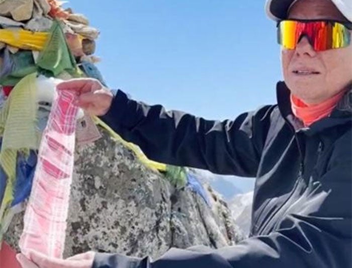 Sentara ICU Nurse Boryana Peeva on Everest