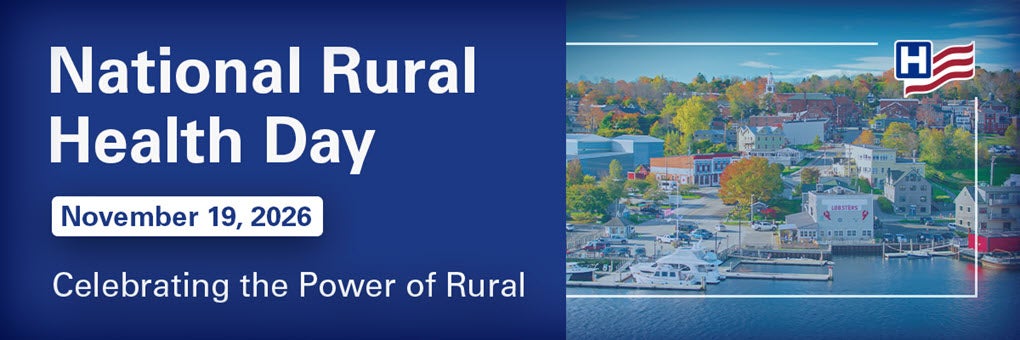 National Rural Health Day. Thursday, November 19, 2026.
