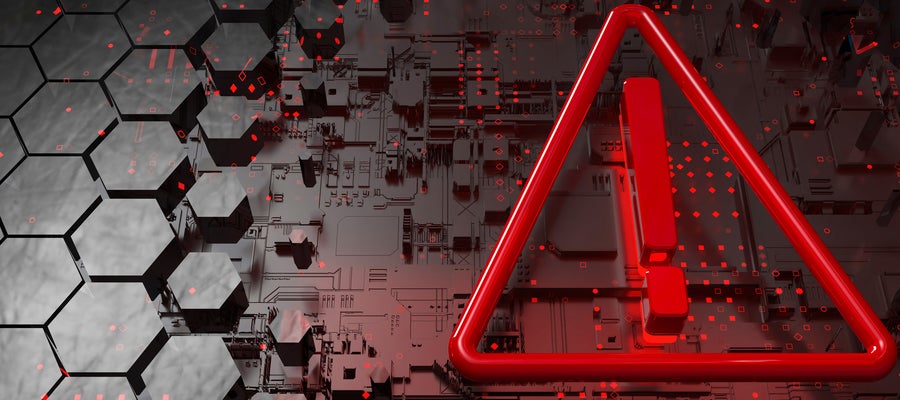 red triangle