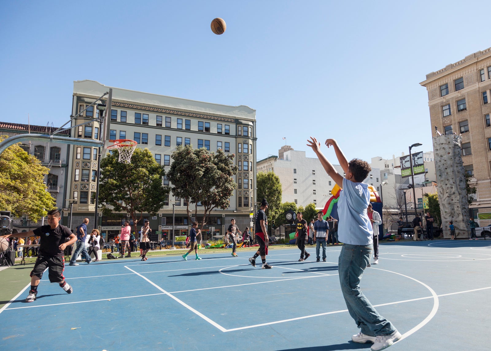 boeddeker park basketball court