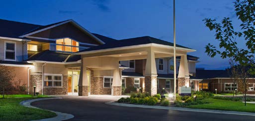 CHI Living Communities facility exterior.