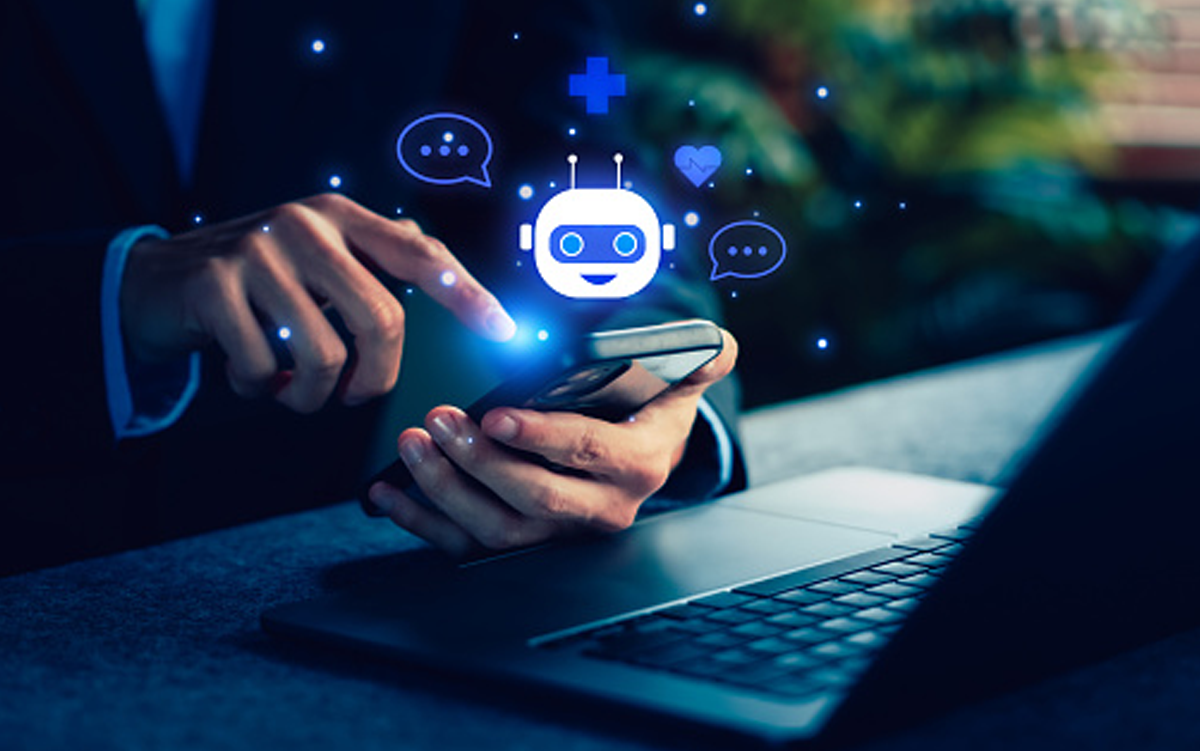 Hartford HealthCare Embraces AI with PatientGPT. A patient accesses HCC's PatientGPT on his mobile phone.