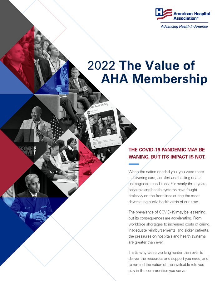2022 The Vale of AHA Membership page 1.