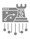 Prepare intensively for incident response and recovery icon.