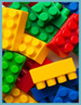 Robots, Dogs and Legos Help Kids Cope During Hospital Stays. Multi-colored Legos.