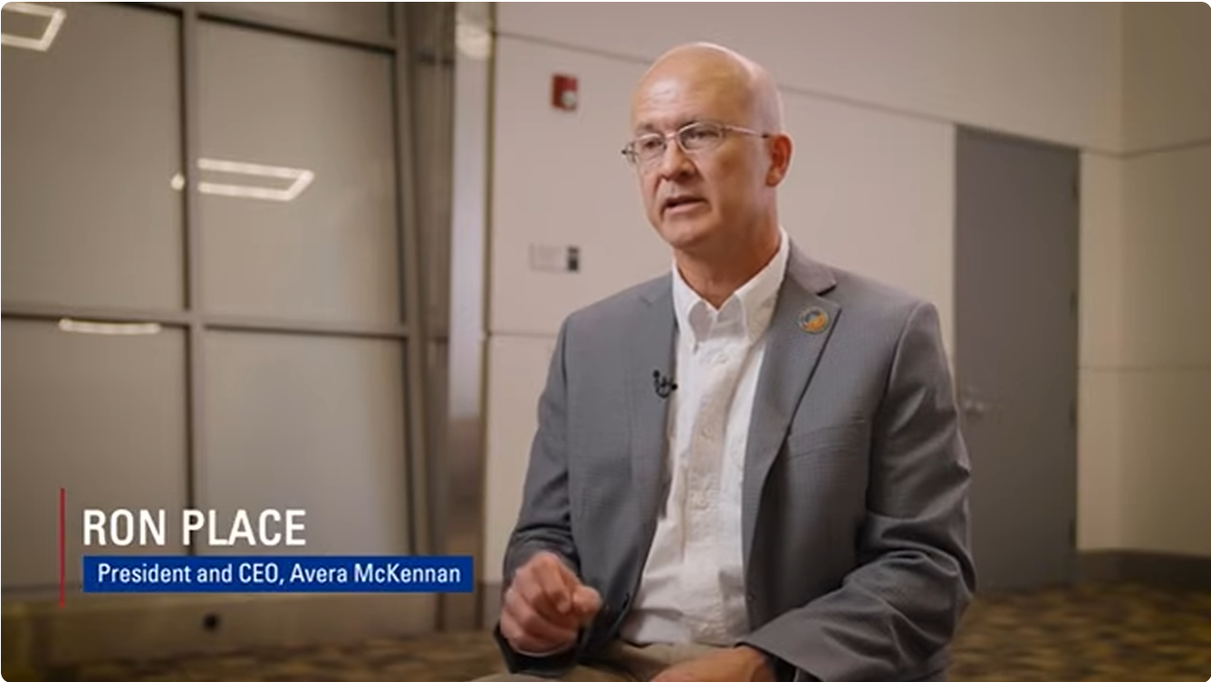 Ron J. Place, M.D., President and CEO, Avera McKennan Hospital and University Health Center